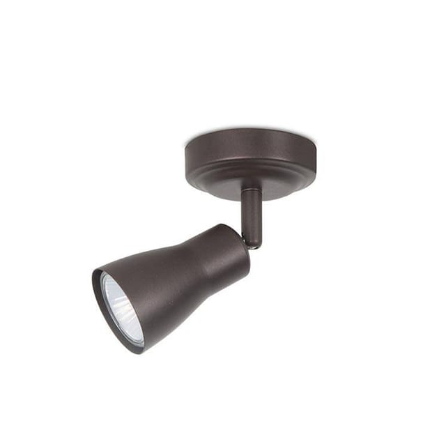 Proyector Ip20 Safran Single Gu10 8w Marrón 550lm