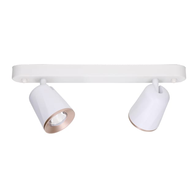 Forlight Lighting - Adri Doppelprojektor Für Den Innenbereich Mit Warmweißem 3000k Led-licht In Weiß