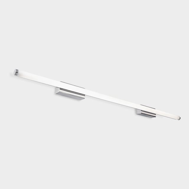 Leds-c4 - Baño Ip44 Toilet Slim 1232mm Led 43.6 Blanco Cálido - 3000k On-off Cromo 3472lm