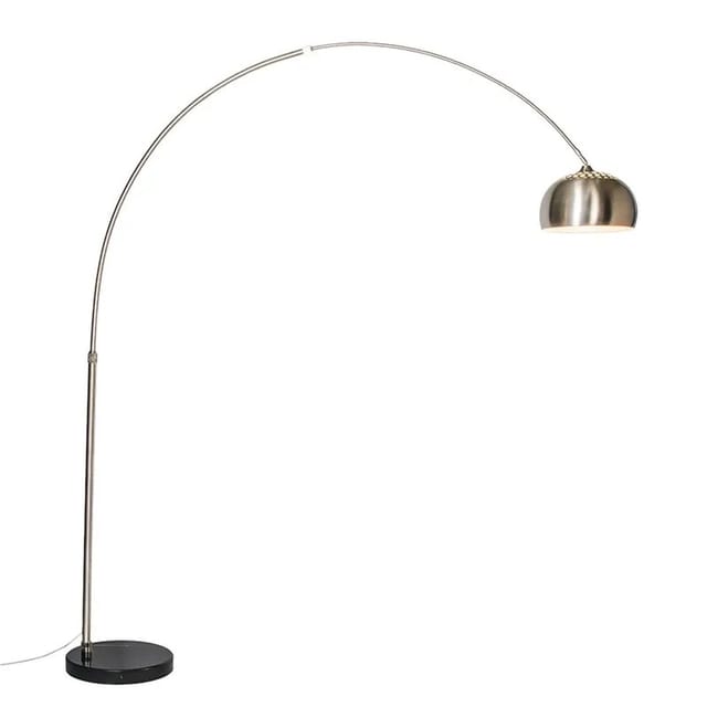 Bogenleuchte Stahl Metallschirm 32 Cm Verstellbar - Xxl