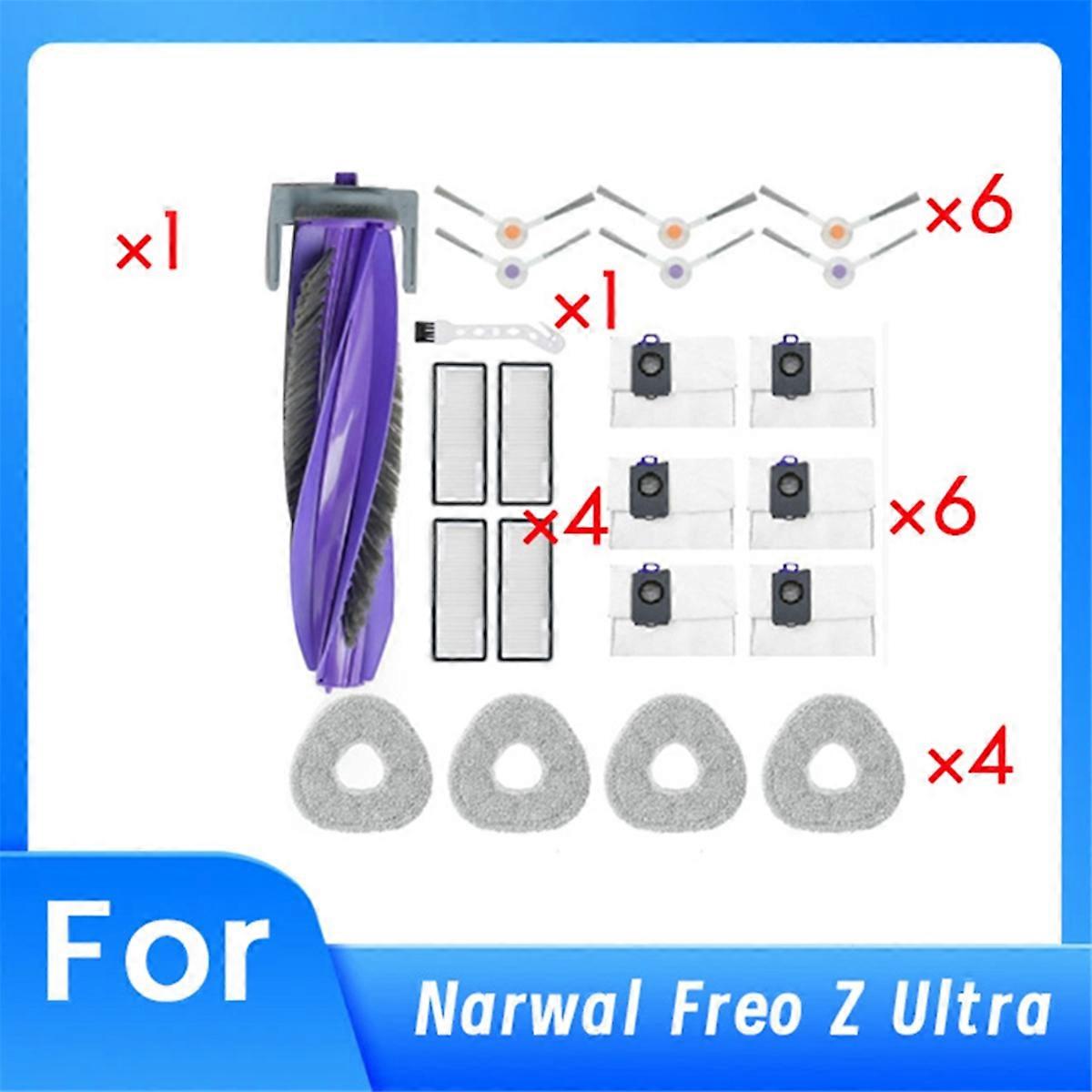 Set Mit 22 Ersatzteilen Für Den Narwal Freo Z Ultra Staubsauger