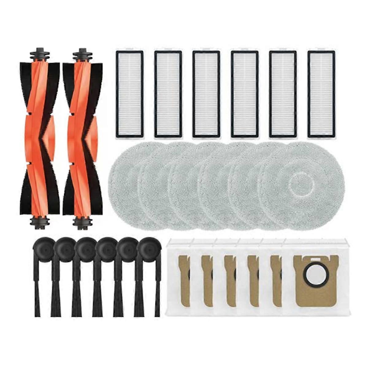 26-teiliges Set Für Den Staubsauger M40s Ov31cn: Hauptbürste, Seitenbürste, Hepa-filter, Reinigungstuch, Staubbehälter