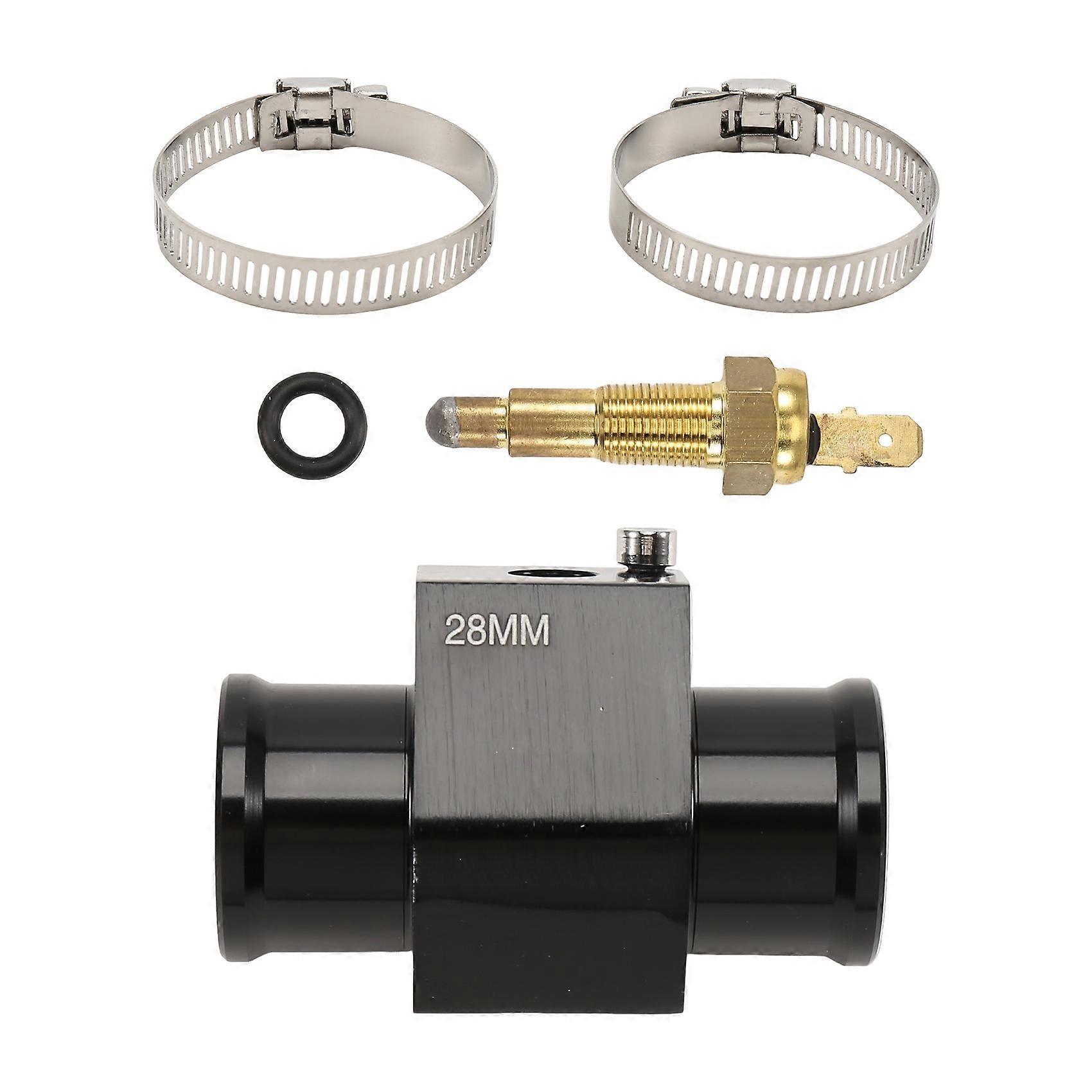 32/28-mm-wassertemperaturschlauchadapter Mit 1/8"-npt-anschluss Für Motorkühlerventilator-thermostat Und 28-mm-temperatursensor