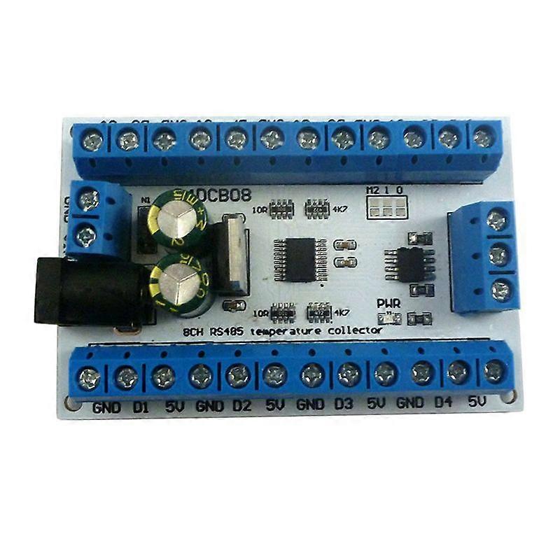 8-kanal Modbus Rs485 Temperatursensormodul
