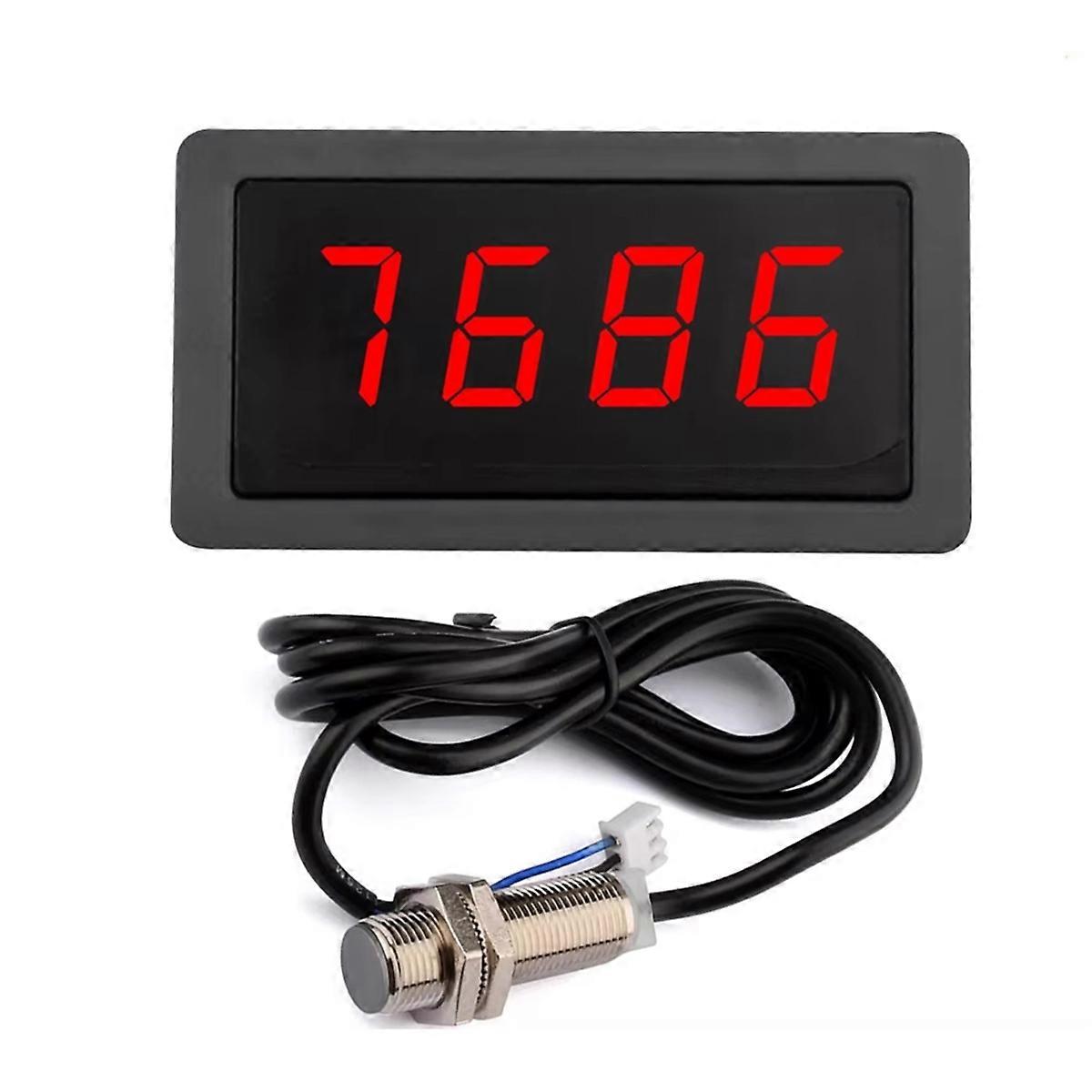 9999 U/min Led-digitaldrehzahlmesser