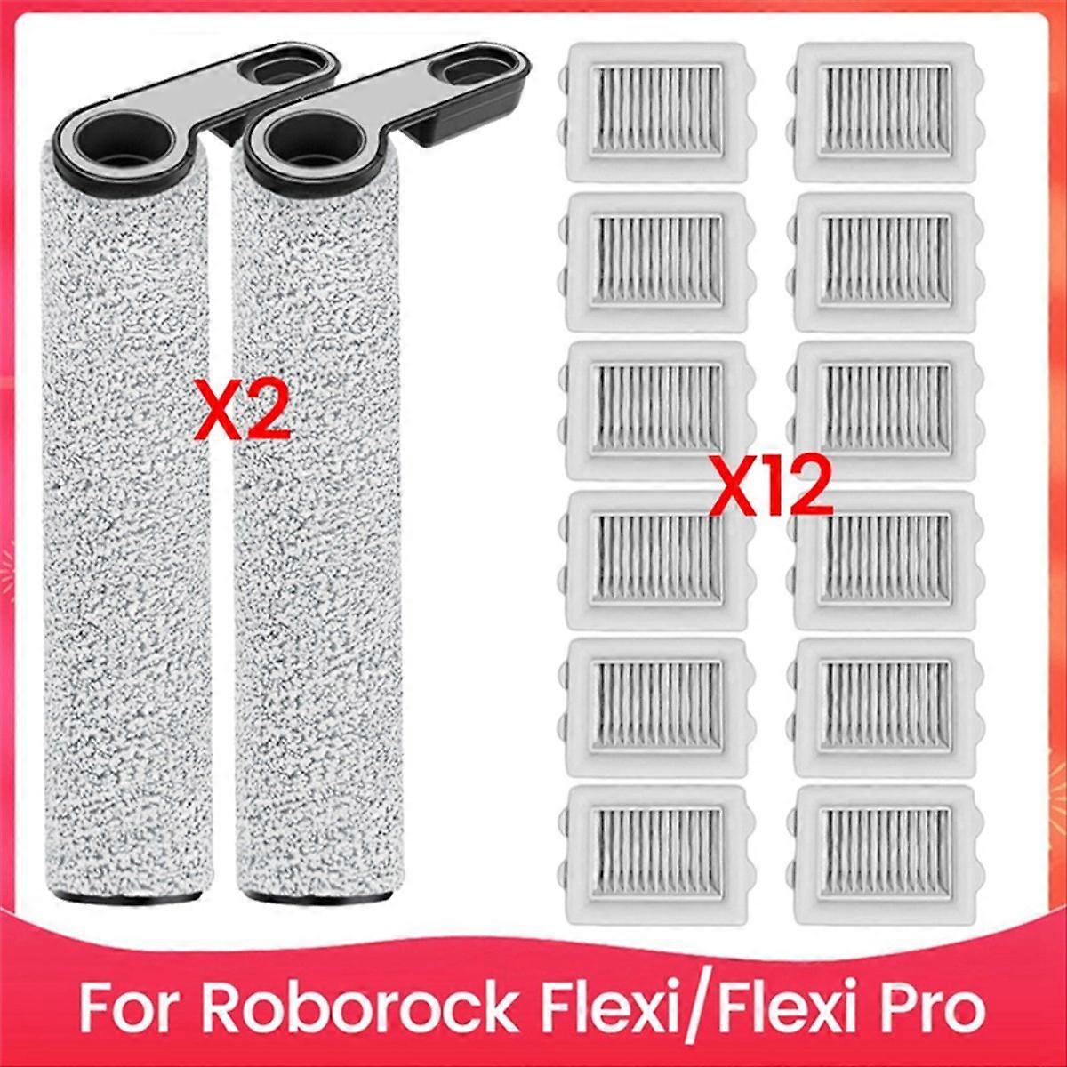 Für Roborock Flexi/flexi Pro, Zubehörset: Hauptwalze
