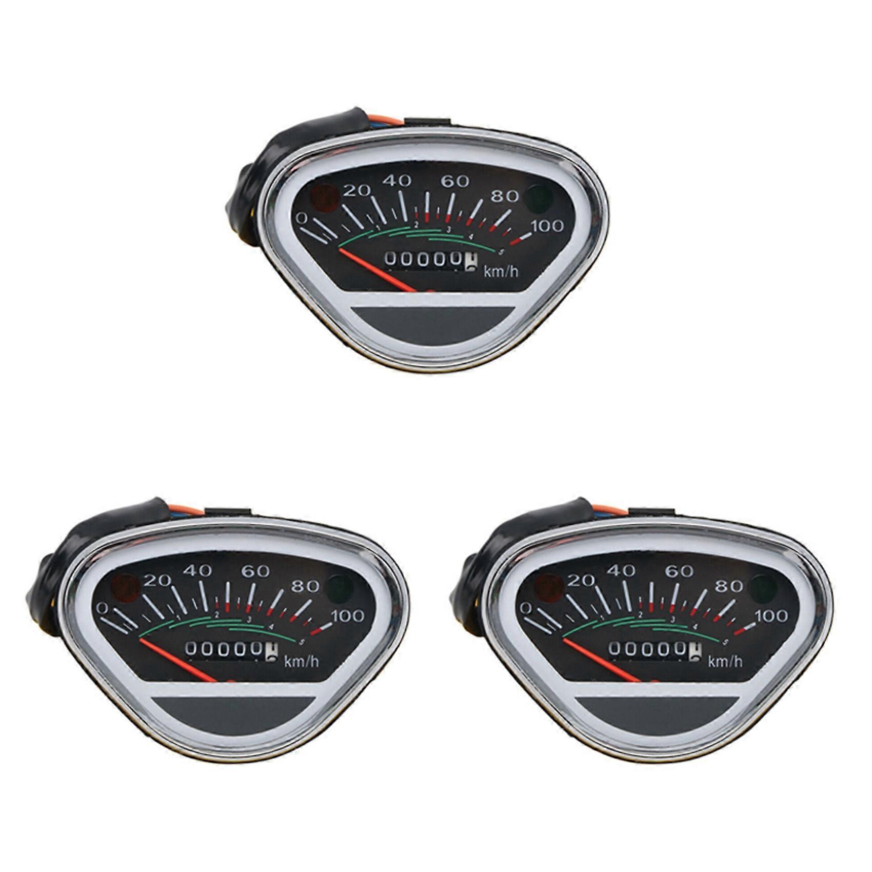 3-facher Tachometer Für Honda Dax 70 Motorrad, Mit Drehzahlmesser Und Kilometerzähler, 100 Km/h