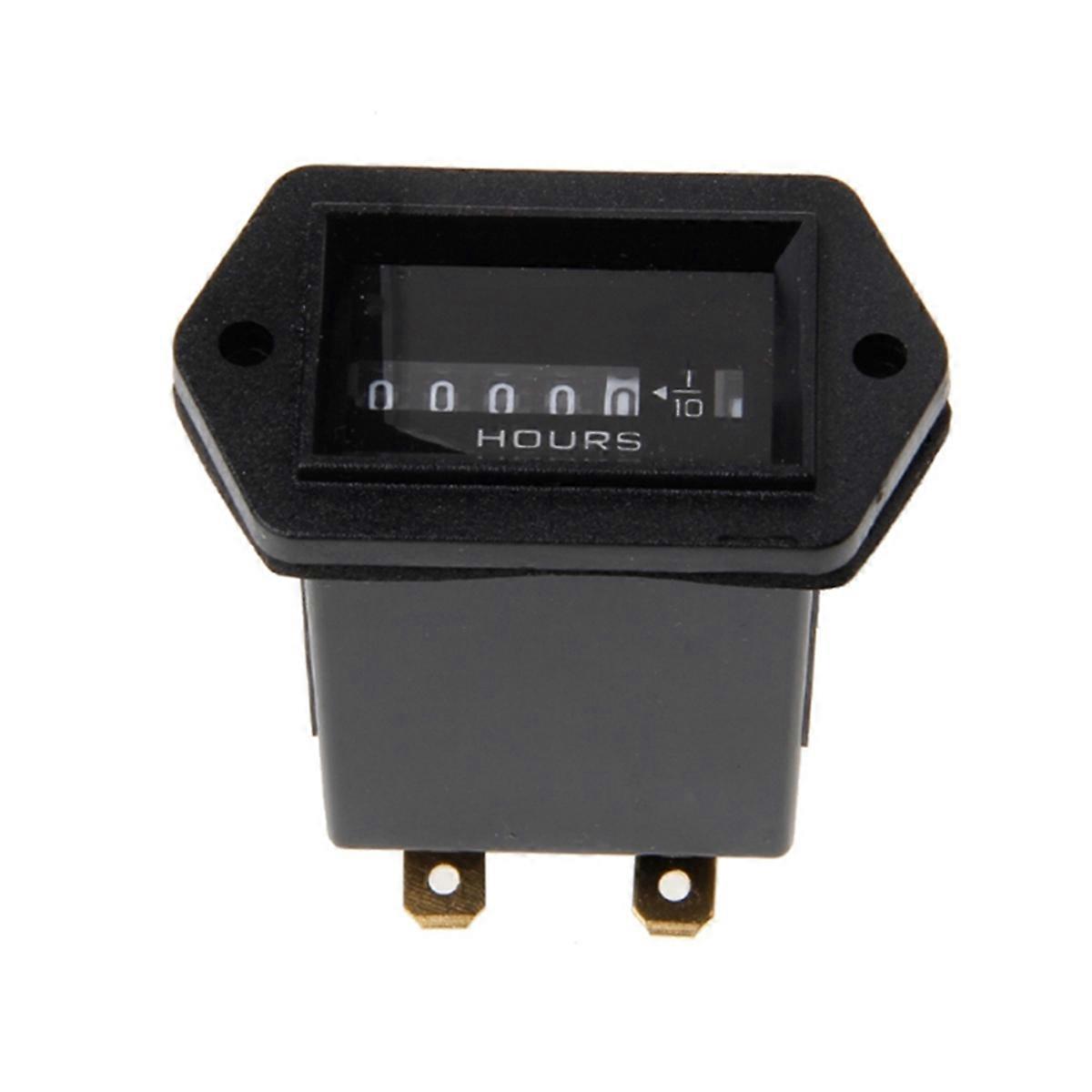 Professioneller Runder Betriebsstundenzähler Für 12v-36v Gleichstrommotoren, Messgeräteprüfer Für Boote, Autos, Atvs, Utvs Und Schneemobile.