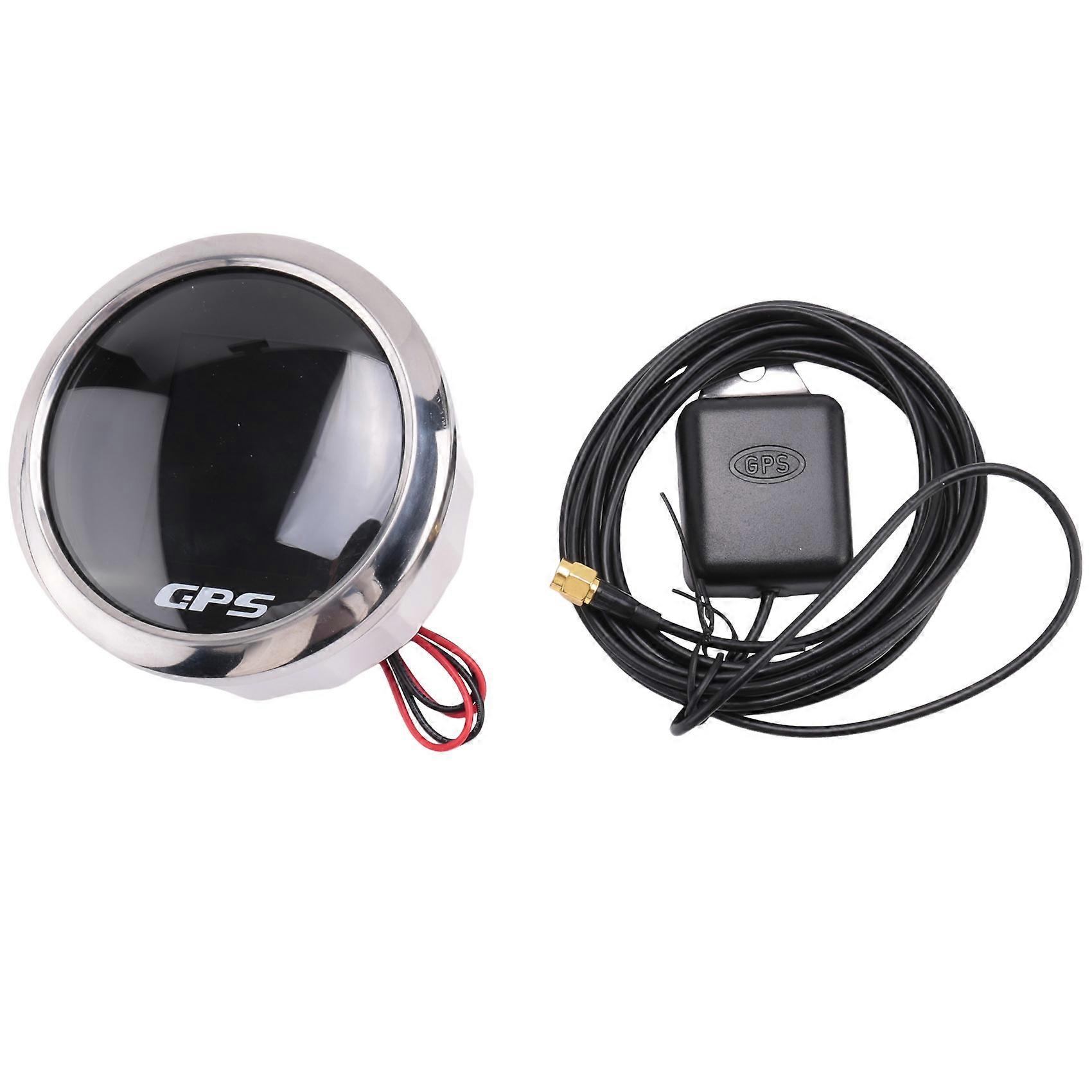 Wasserdichter 85-mm-smart-gps-tachometer Mit Tft-display, Digitalem Drehzahlmesser Und Kilometerzähler Sowie Gps-antenne Für Auto, Boot Und Motorrad
