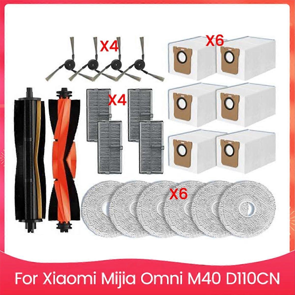 Zubehör Und Ersatzteile Für Den Xiaomi Mijia Omni M40 D110cn Staubsauger: Hauptbürste, Seitenbürste, Filter D