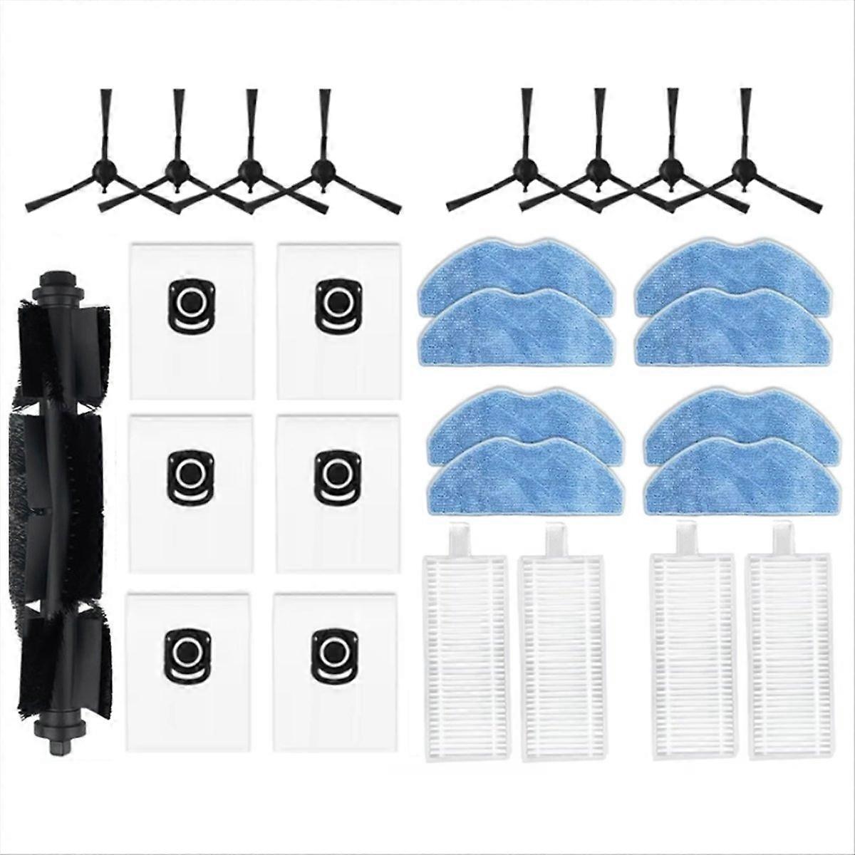 Packung Mit 27 Seitenbürsten Für Die Tefal X-plorer Serie 75 S+ Hauptwalze Rg8597