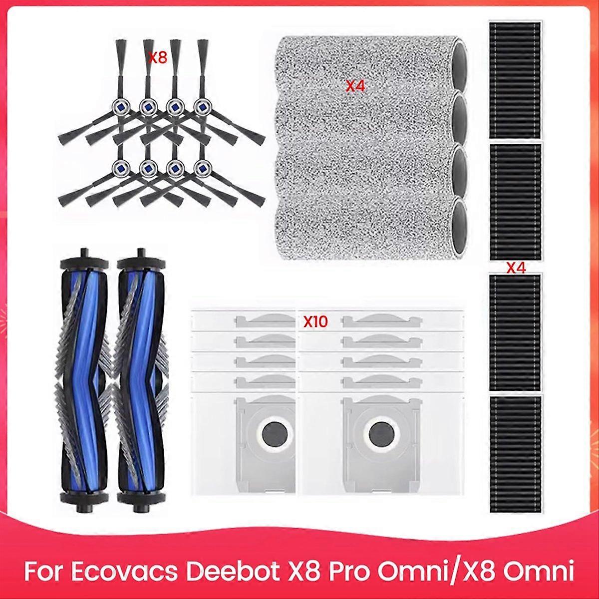 Ersatzteile Für Ecovacs Deebot X8 Pro Omni/x8 Omni Staubsauger