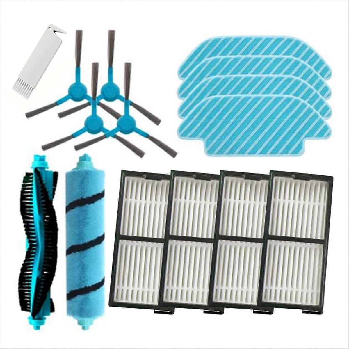 Hauptseitenbürste, Hepa-filter Und Reinigungstuch Für Cecotec Conga 5490 6090