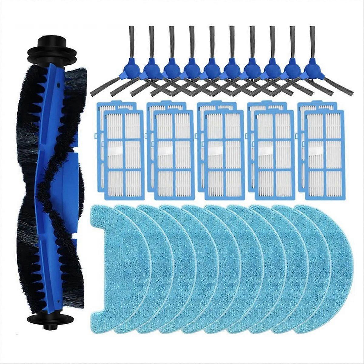 Zubehör Für Den Polaris Pvcr 3200 Iq Home Saugroboter: Aqua Roller Bürste, Hepa-filter Und Reinigungstücher