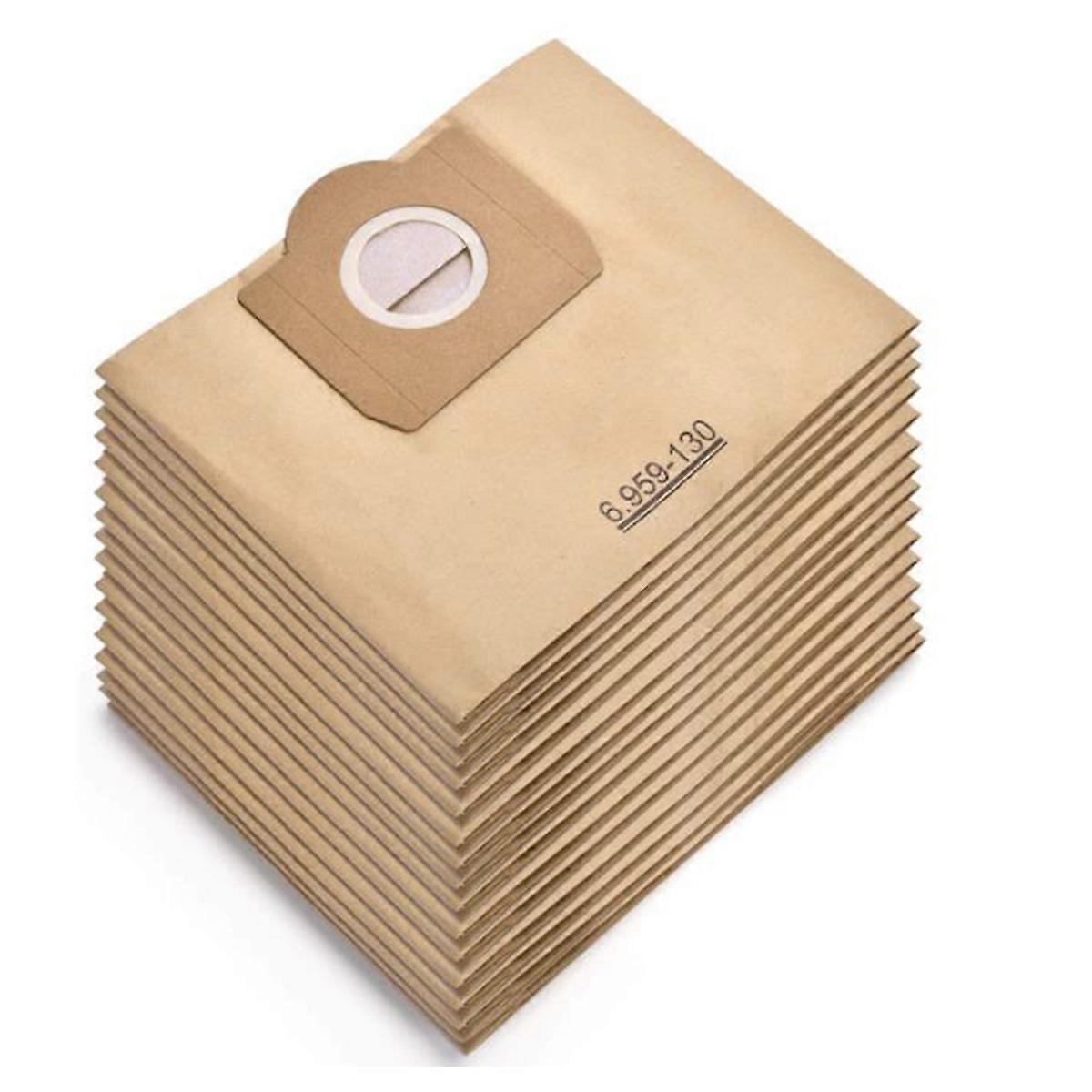 Packung Mit 15 Filterbeuteln Für Kärcher Staubsauger 6.959-130.0 (kompatibel Mit Den Modellen A2201 Und Wd3). Ersatzteile Für Nass- Und Trockensauger.