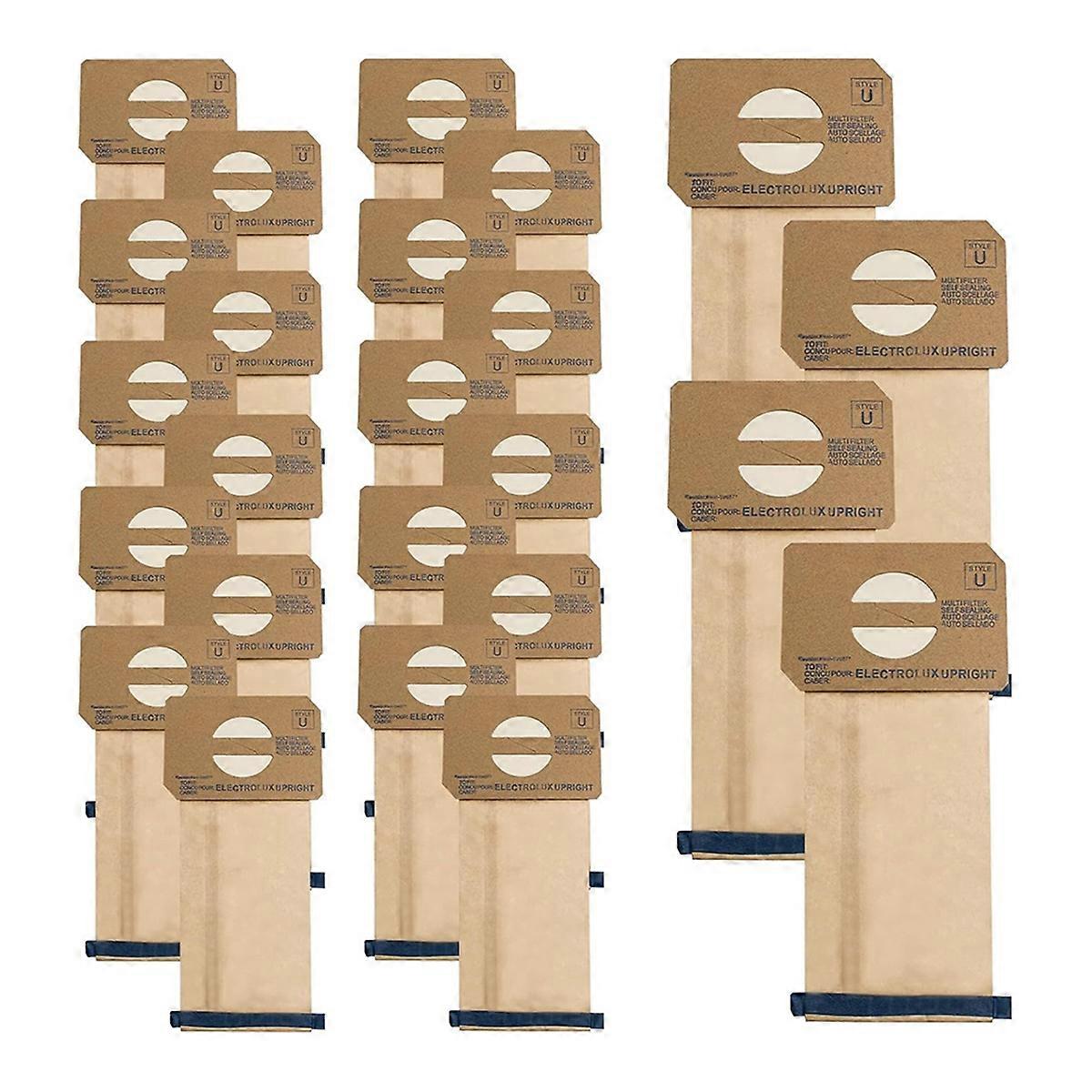 Packung Mit 24 Ersatz-mikrofiltrationsbeuteln Für U-förmige Und Aerus-staubsauger