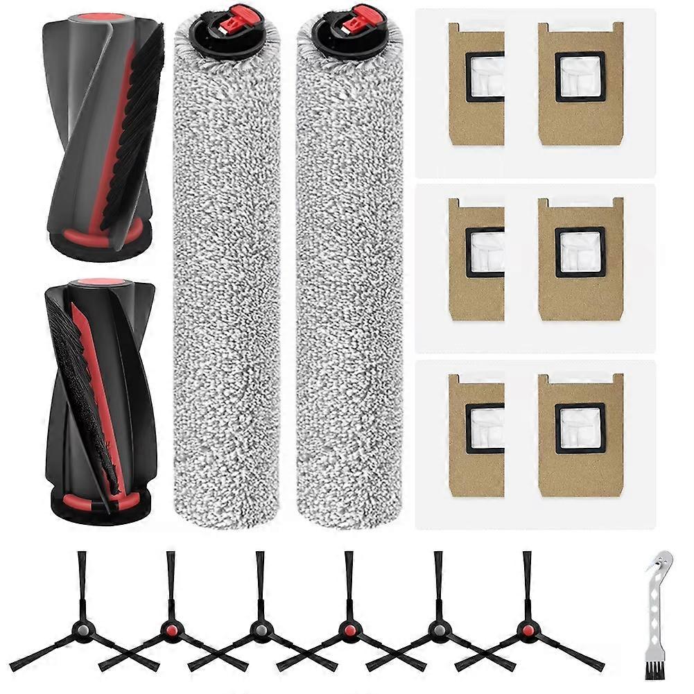 15-teiliges Set Für Den Eufy Omni E28/e25 Staubsauger: Hauptbürste, Rotationsbürste, Seitenbürste Und Staubbeutel. Ersatzteile