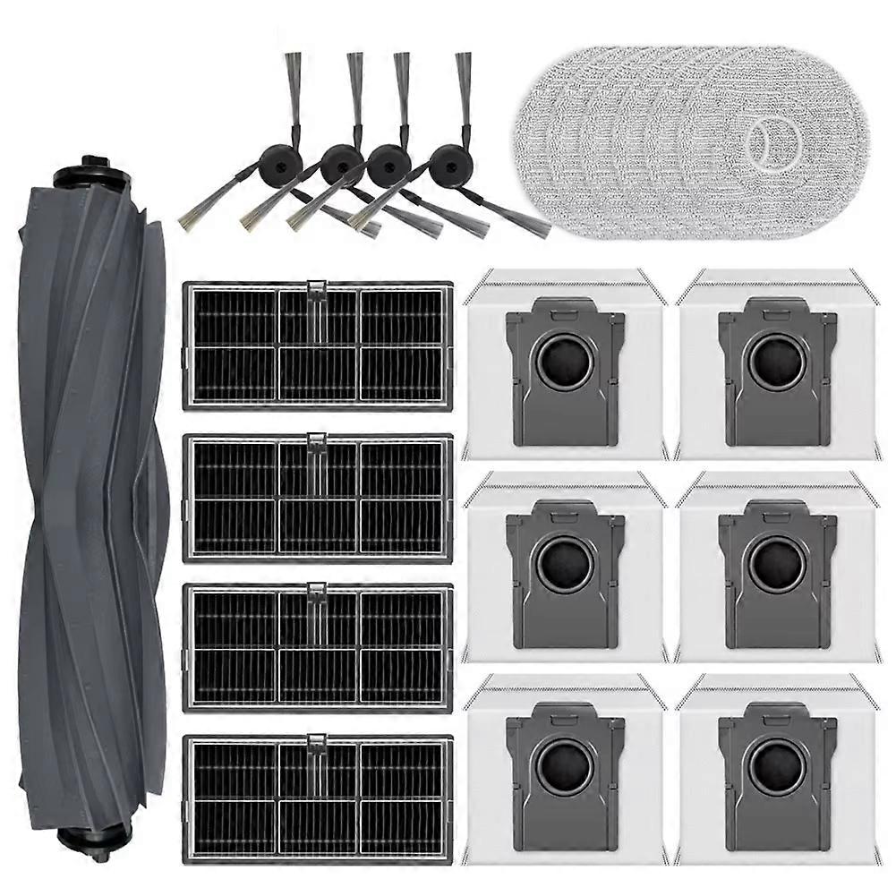 21-teiliges Set Für Den Mova P70 Pro Ultra Staubsauger: Hauptbürste, Filter, Tuch Und Staubbeutel. Ersatzteile