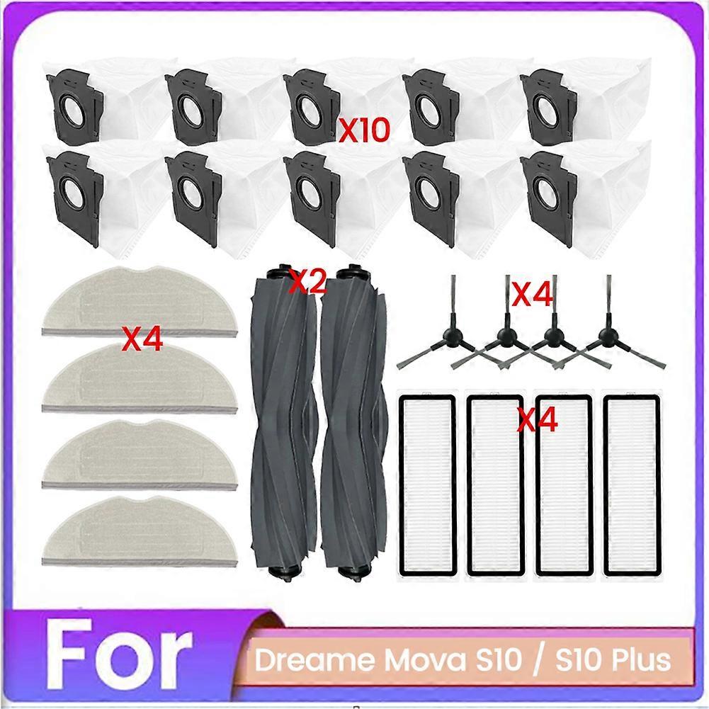 Set Mit 24 Ersatzteilen Für Den Dreame Mova S10 S10plus Staubsauger