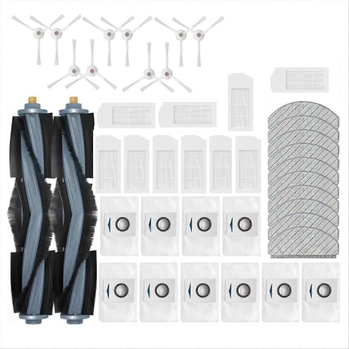42 Ersatzteile Für Den Ecovacs T10 Plus/x1 Plus Saugroboter