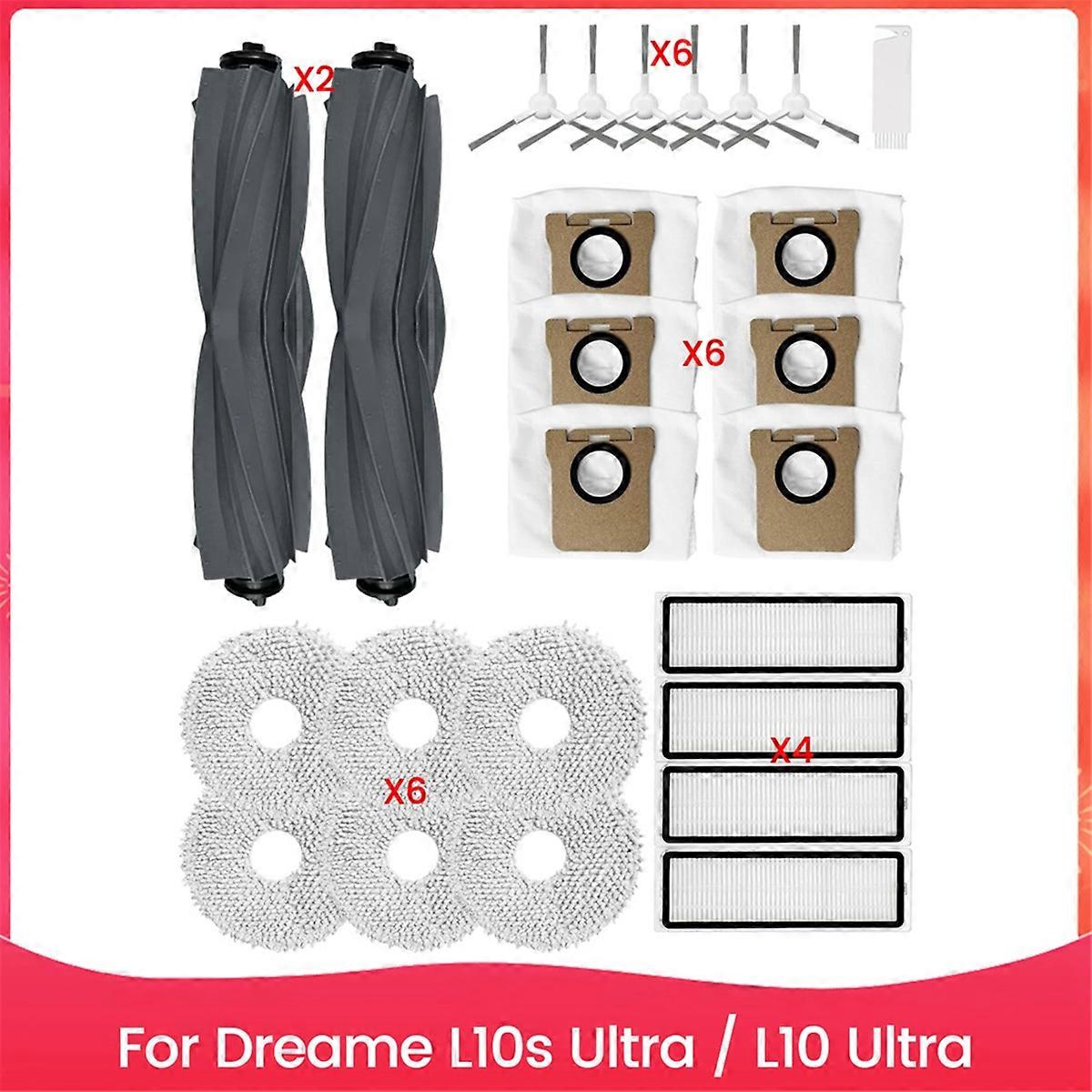 Ersatzteile Für Den Staubsauger L10s Ultra / L10 Ultra: Seitenbürste, Hepa-filter, Staubbeutel, Zubehör