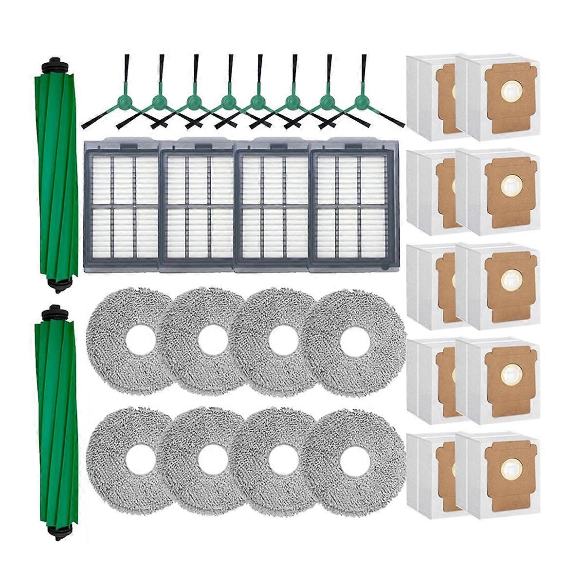Ersatzteile Für Den Saugroboter Plus 405/505 Combo: Haupt- Und Seitenbürsten, Reinigungspads, Filter, Staubbeutel, Zubehör