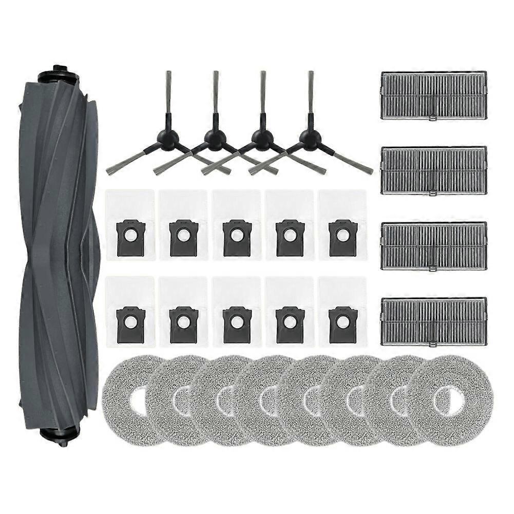 Für Dreame L10s Pro Ultra Heat Rll82ce, Für Dreame X30 Ultra, S10 Pro Ultra: Hauptseitenbürste, Filter, Reinigungstuch, Staubbeutel