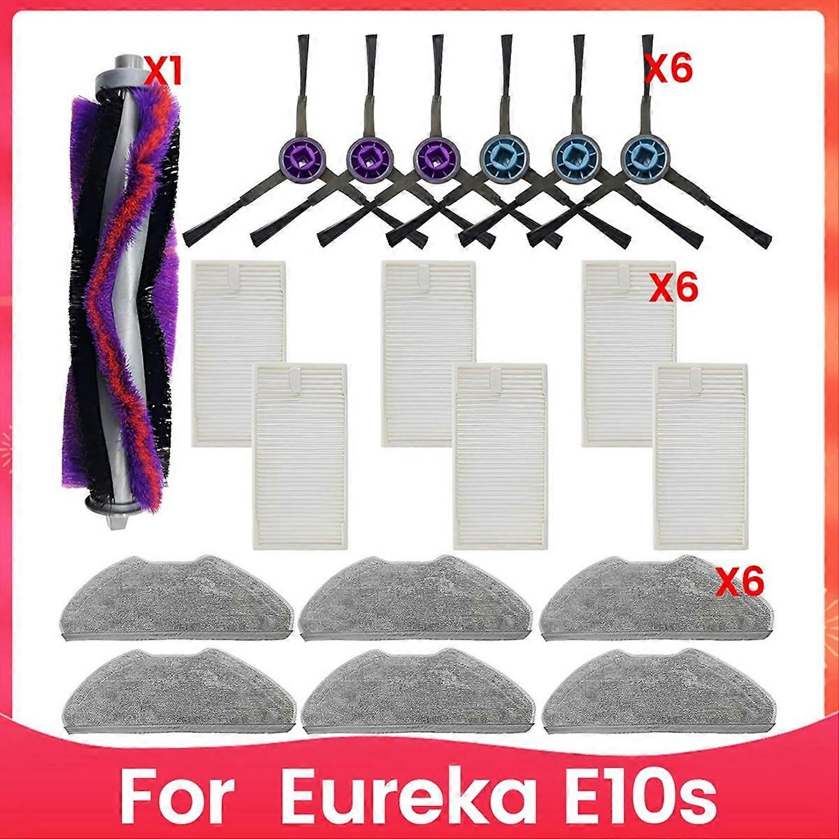 Filter Und Reinigungstücher Für Die Hauptbürste Und Den Wischmopp Des Eureka E10s Saugroboters