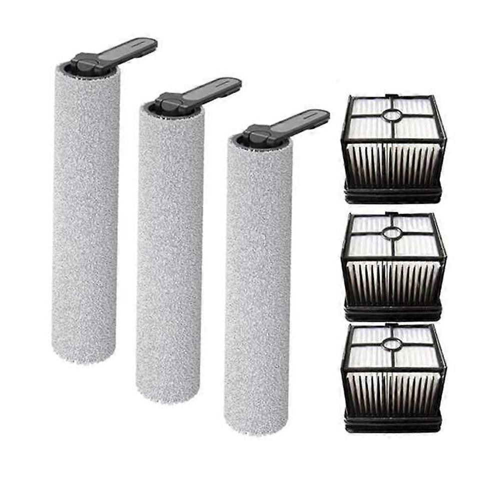 Set Mit 6 Hepa-filtern Und Rotierender Bürste Für Dreame Mova K10 / Mova K10pro / Find K10 / Find K10pro - Ersatzteile