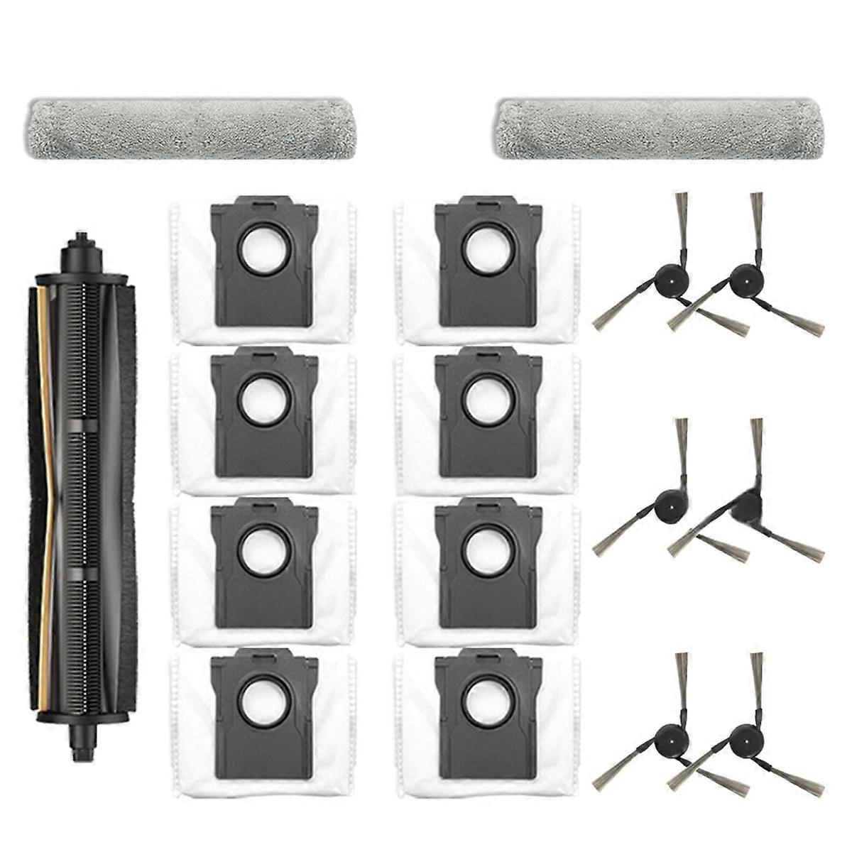 Kompatible Ersatzteile Für Den Staubsauger Z50 Ultra: Tricut-hauptbürste, Seitenbürste, Walze, Reinigungstuch, Staubbeutel Und Filter