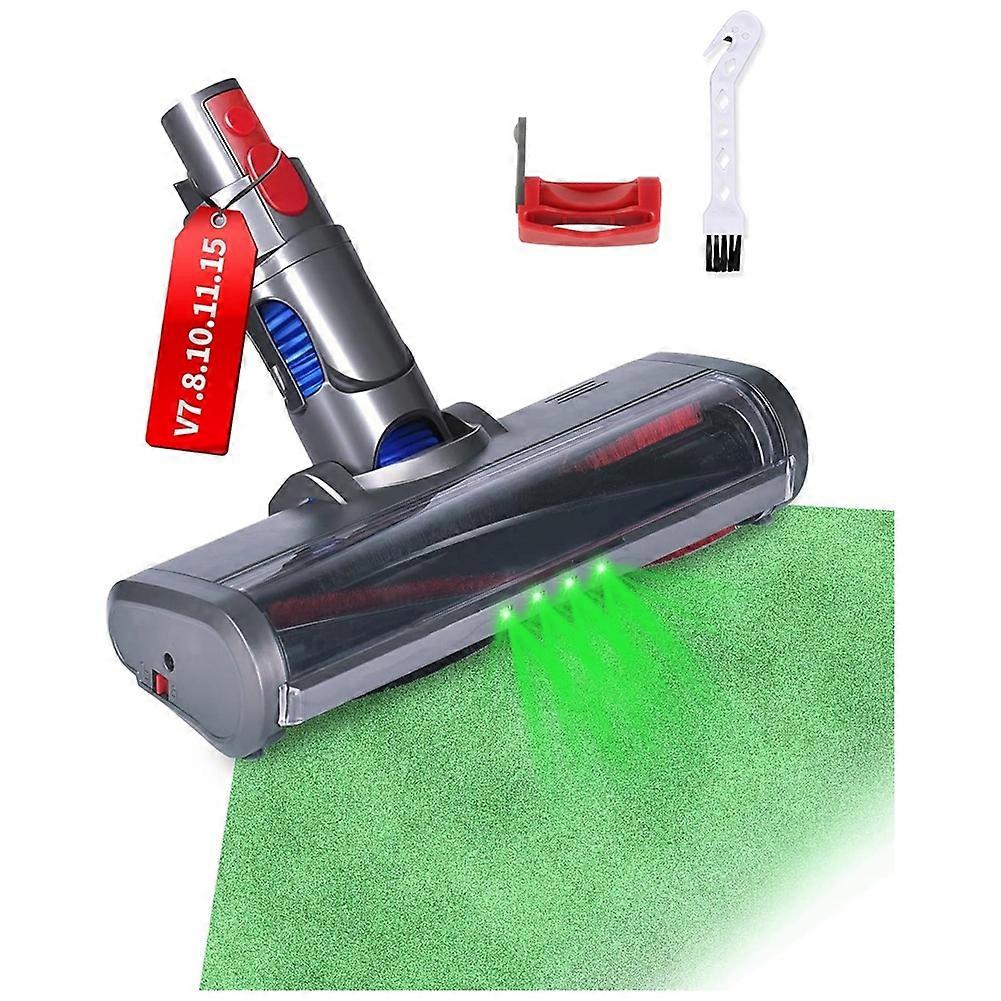 Ersatzbürste Für Staubsauger V7, V8, V10, V11, V15: Bodenbürste Mit Grüner Led-anzeige.