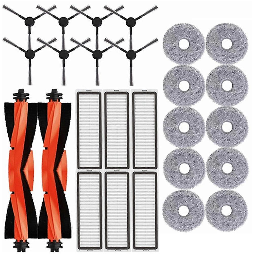 Ersatzteile Und Zubehör Für Den Xiaomi S20+ / S10 Plus / B108gl / B105 Saugroboter: Hauptseitenbürste, Hepa-filter, Reinigungstücher