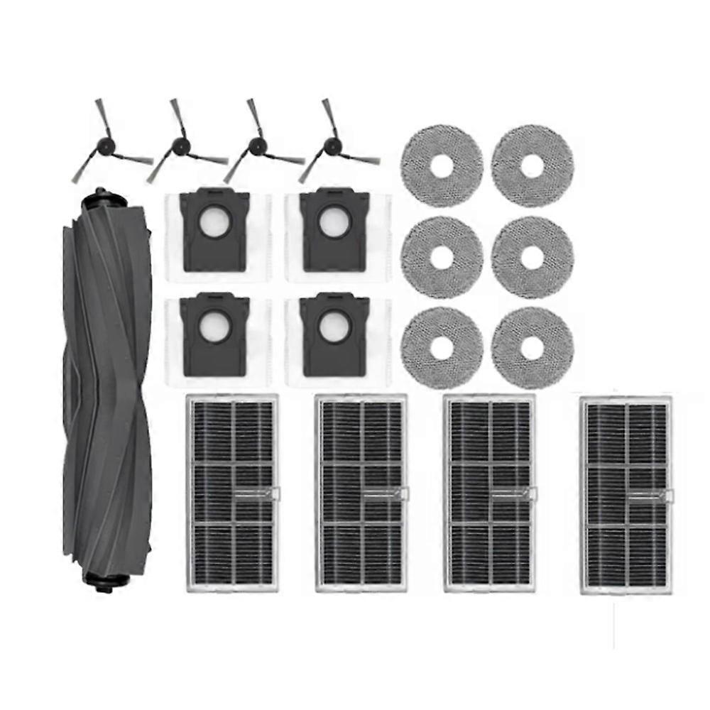 Zubehör Für Die Saugroboter Dreame L40 Ultra, X40, X40 Pro Und X40 Ultra: Staubbeutel, Wischmopp, Haupt- Und Seitenbürsten, Tücher Und Hepa-filter.