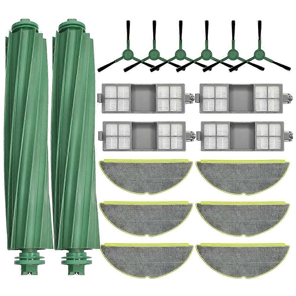 18 Teile Für Den Irobot Roomba 205 Saugroboter: Hauptseitenbürste, Hepa-filter Und Reinigungstücher.