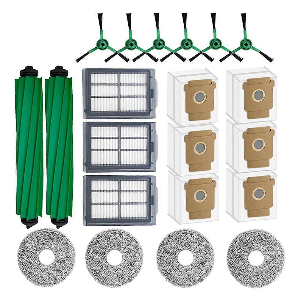 21-teiliges Set Für Den Irobot Roomba Plus 505/405 Combo Saugroboter: Bürste, Hepa-filter, Reinigungstuch Und Staubbeutel.