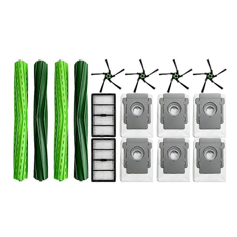 Zubehör Für Irobot Roomba S9, S9+ Und S9 Plus Staubsauger: Hauptrotationsbürste, Seitenbürsten, Hepa-filter, Staubbeutel.