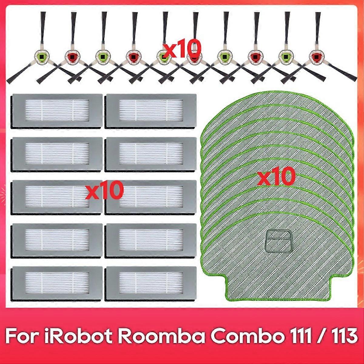 Zubehör Und Ersatzteile Für Den Irobot Romba Combo Saugroboter Mit Seitenbürste