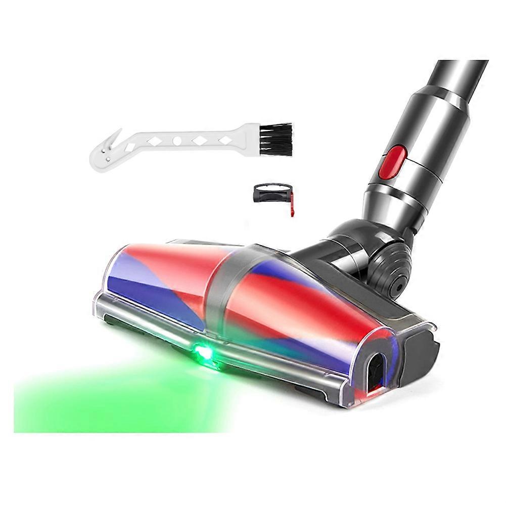 Flexibler Led-walzenreinigungskopf, Kompatibel Mit Den Staubsaugern V15, V11, V10, V8 Und V7, Beleuchtet Versteckten Staub Und Schmutz.