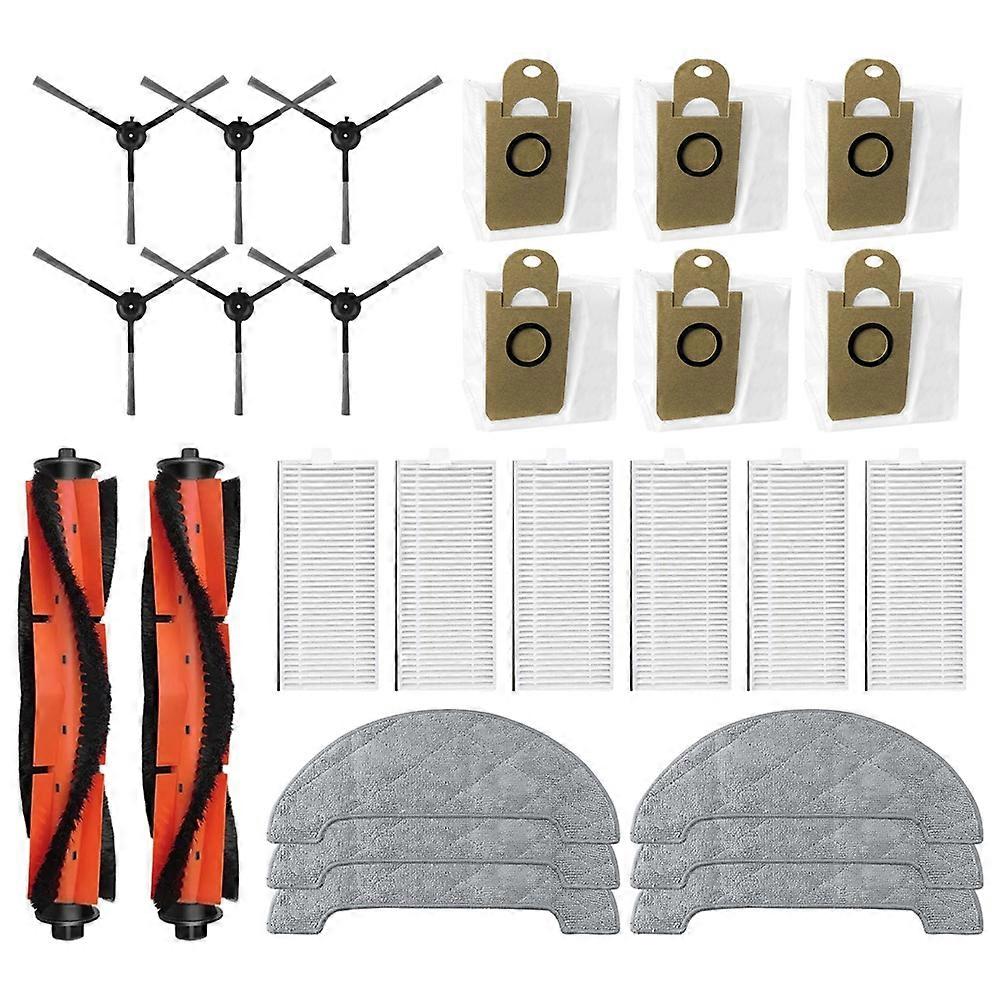 Kompatibel Mit Imou Rv1 Pro, Rv1 Pro Max - Ersatzteile Und Zubehör: Hauptseitenbürste, Hepa-filter, Wischkopf (26 Teile)