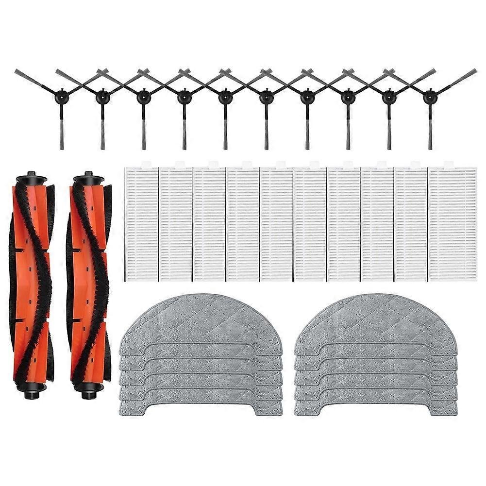Kompatibel Mit Imou Rv1 Pro, Rv1 Pro Max - Ersatzteile Und Zubehör: Hauptseitenbürste, Hepa-filter, Wischkopf (32 Teile)
