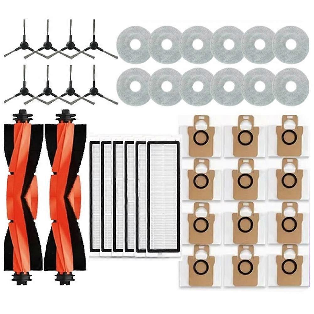 Staubbeutel Für Xiaomi X20 Max D109gl Saugroboter, Hauptbürste, Seitenbürste, Hepa-filter, Reinigungstuch, Zubehör Für Saugroboter