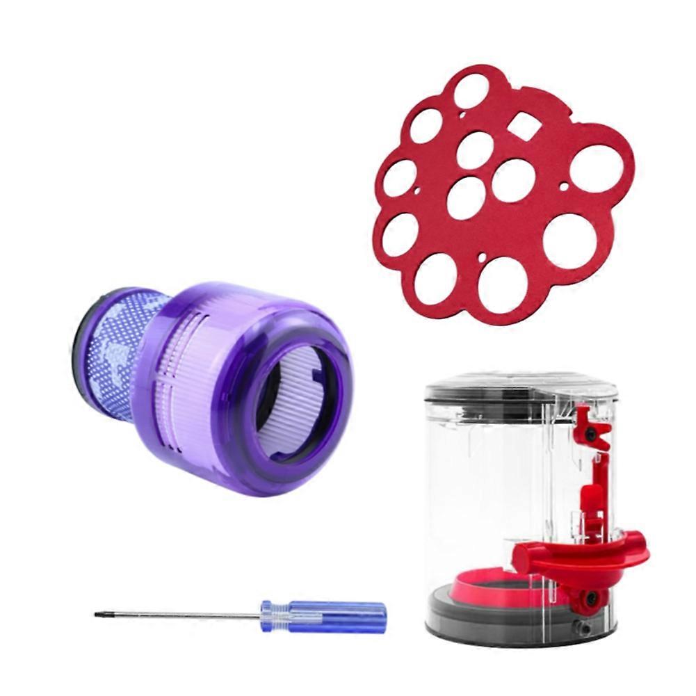 Ersatz-schalldämpfungs-schaumstoff-staubbehälter-hinterfilter Für V12 Detect Slim Staubsauger, Zubehörnr. 965272-01