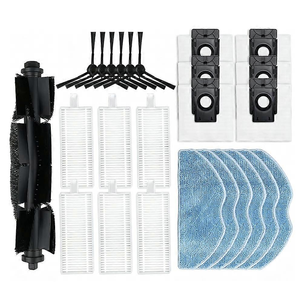25-teiliges Set Für Die Staubsauger Ezviz 360 S8 / Ezviz S8 Plus / Ezviz Re4 Plus / Ezviz Re5 Plus: Hauptbürste, Filter, Staubbeutel Und Wischmopp. Ersatzteile