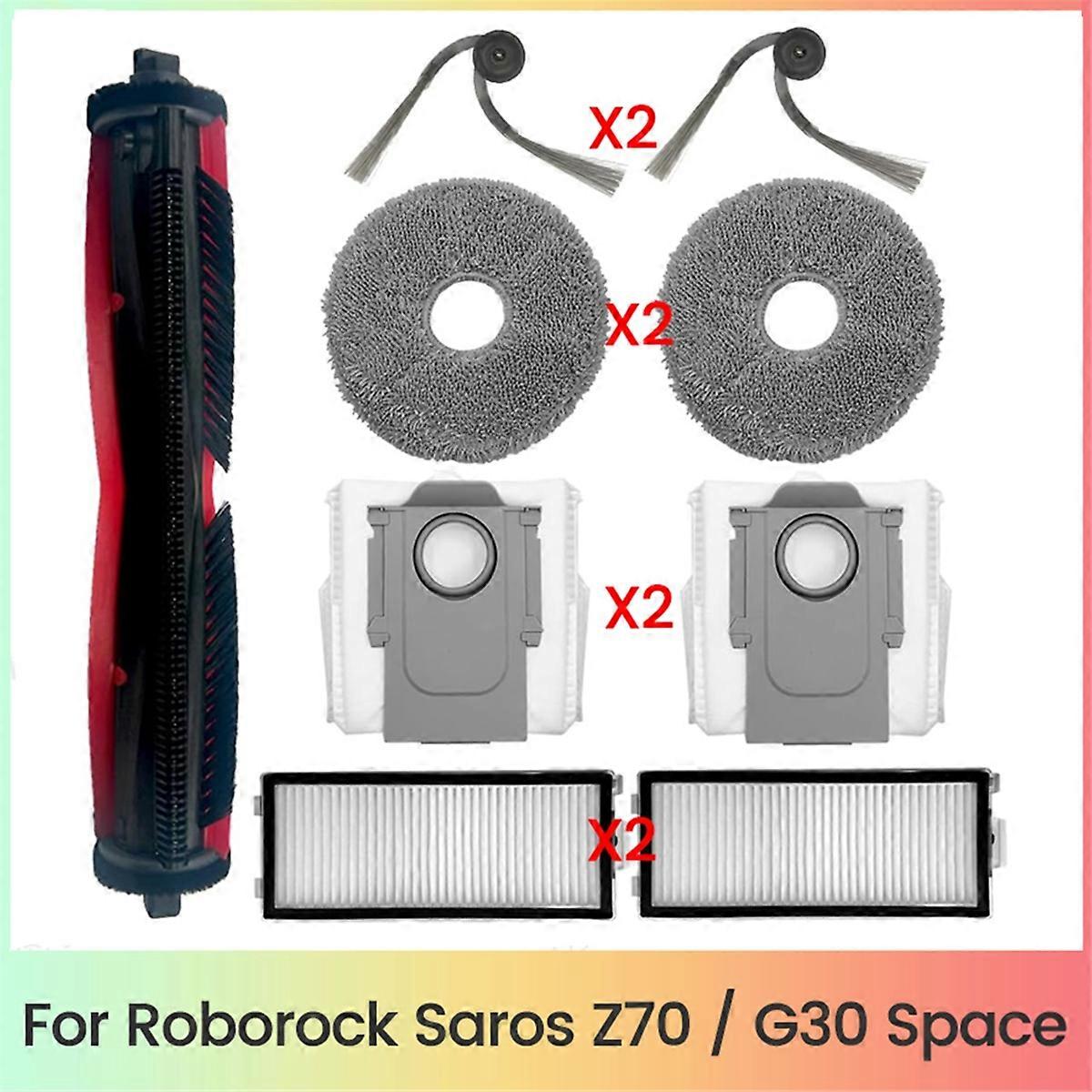 Ersatzteile Für Den Saros Z70 / G30 Raumstaubsauger: Zubehör, Walze, Seitenbürste, Staubbeutel Und Filter.