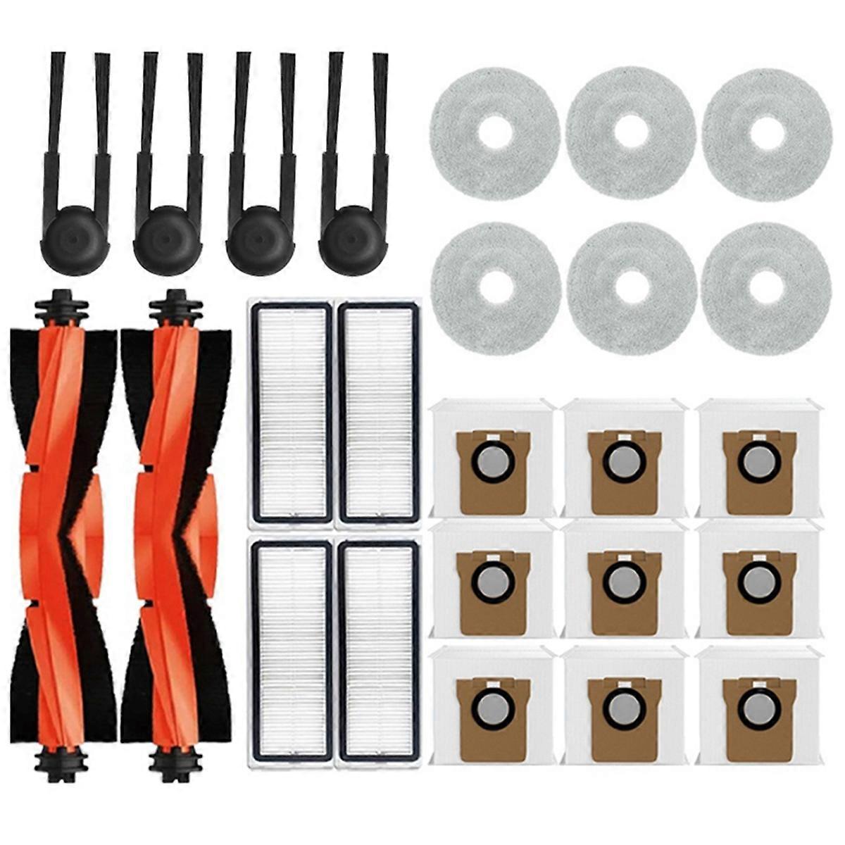 Ersatzteile Für Den Saugroboter M40s / Ov31cn: Hauptseitenbürste, Hepa-filter, Reinigungstuch, Staubbeutel, Zubehör