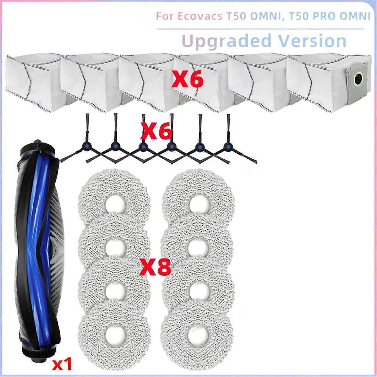 Ersatzteile Für Die Staubsauger T50 Pro Omni Und T50 Omni: Hauptwalze, Seitenbürste