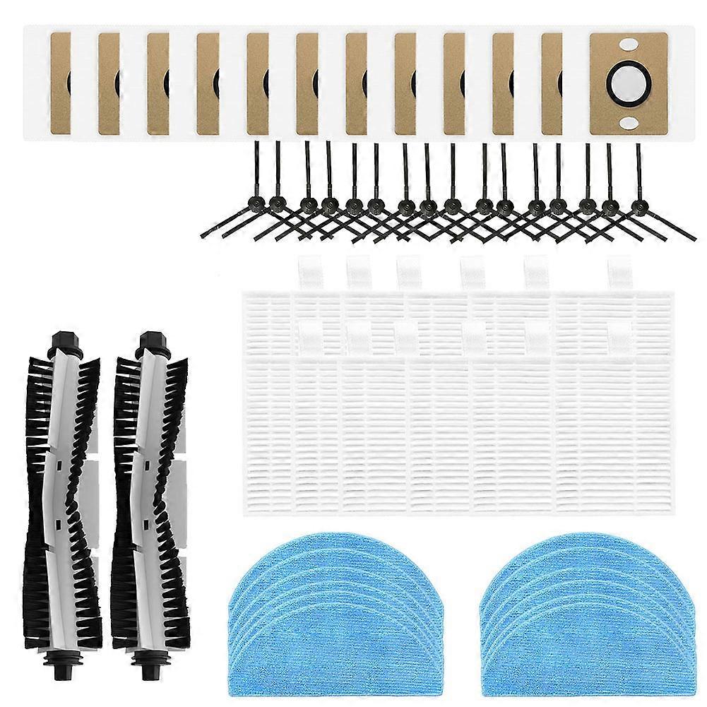 Ersatzteilset Für Den Ilife A30 Pro Staubsauger: Hauptbürste, Walze, Hepa-filter, Seitenbürste, Wischmopp Und Staubbeutel