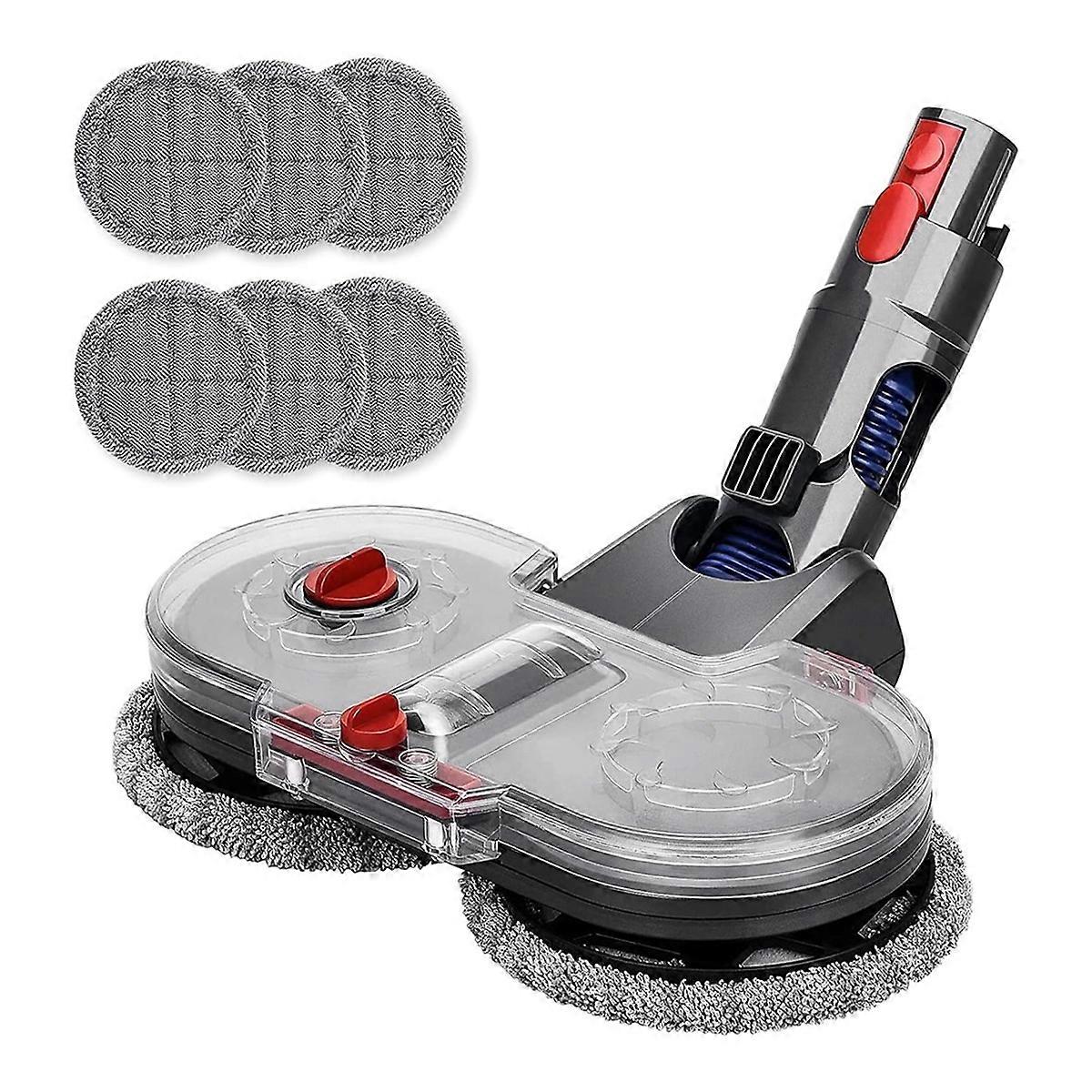 Elektrischer Besenkopfaufsatz Für Dyson V7, V8, V10, V11 Und V15, Mit Doppelrotationsmotor Und 6 Waschbaren Teilen