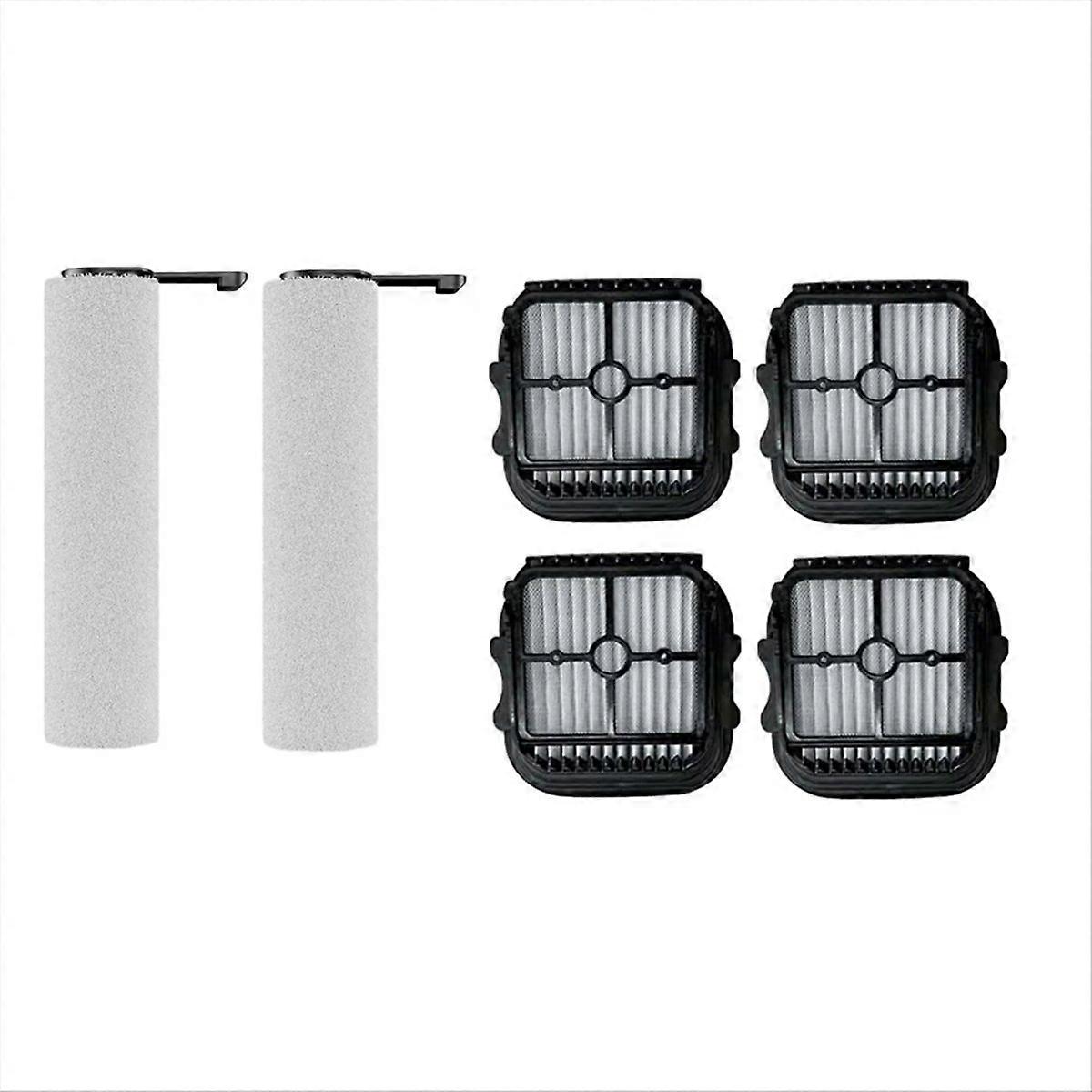 Set Mit 6 Rotierenden Bürsten Und Filtern Für Den Kabellosen Nass- Und Trockensauger Ed12 Pro Max – Ersatzteile Für Staubsauger