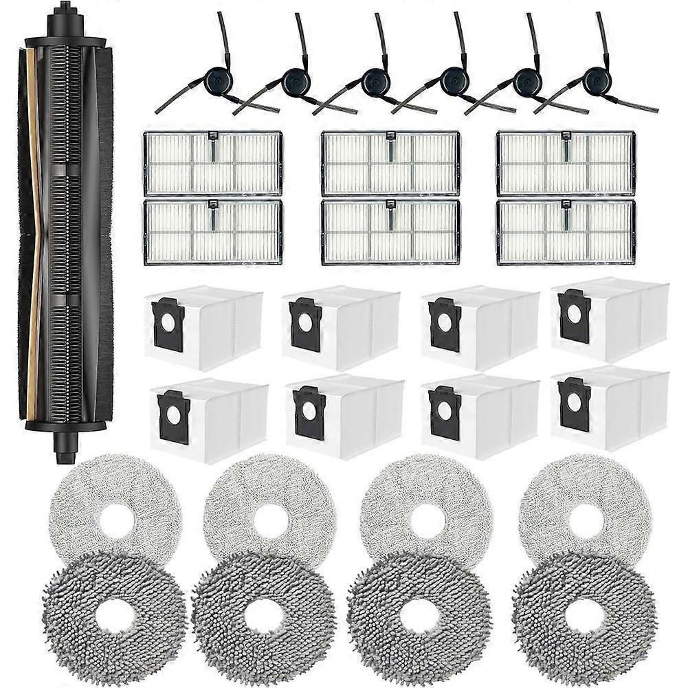 Zubehör Für Dreame X40 Ultra Complete L40 Ultra X40 Master Mova P10 Pro Ultra: Reinigungstücher, Filter, Dreiblättrige Hauptbürste
